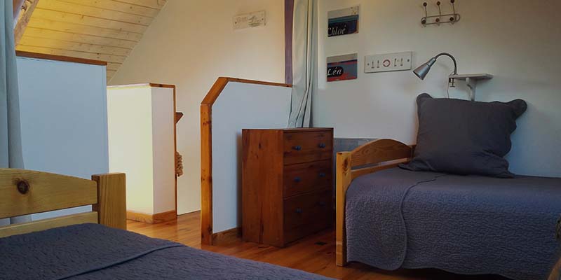 Chambre des enfants de la maison de Capitaine Babord