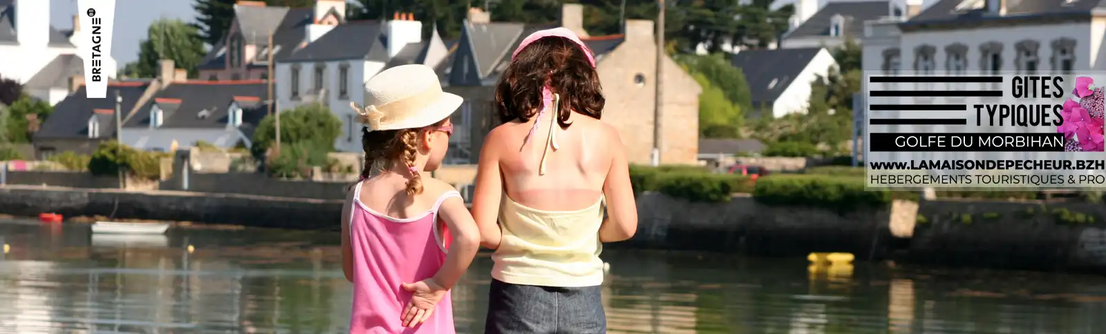 Bienvenue aux enfants dans les gites typiques du Golfe du Morbihan
