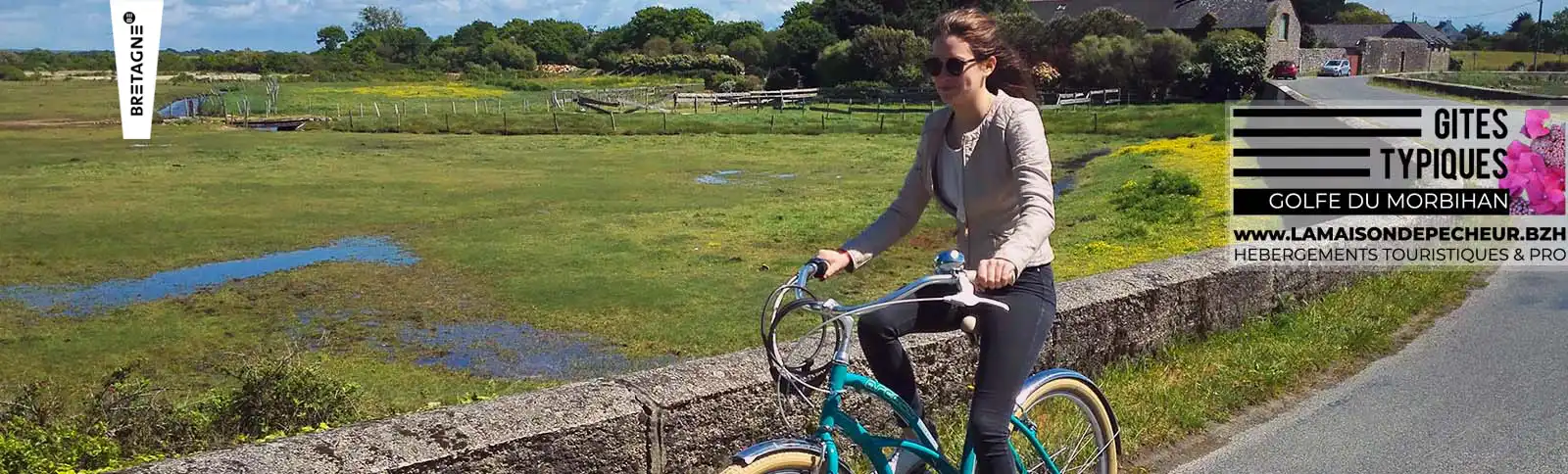Location de vélos avec les gites typiques du Golfe du Morbihan