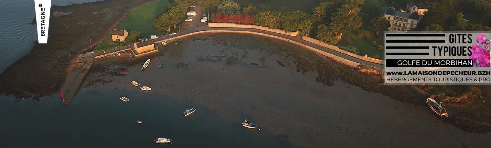 Les plus beaux levers de soleil à 200 m des Gites Typiques Golfe du Morbihan