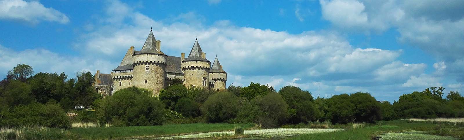 Le chateau de Suscinio, proche des gîtes, est ouvert toute l'année