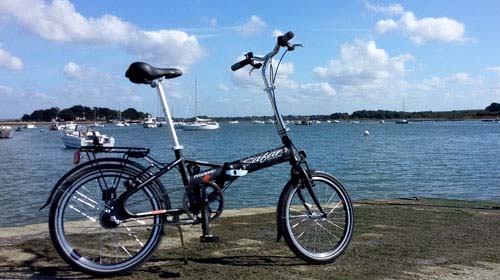 vélos pliants gîtes typiques golfe du Morbihan