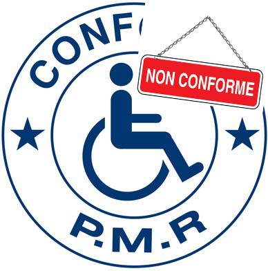 Gites malheureusement non accessibles au PMR